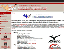 Tablet Screenshot of judogis.com